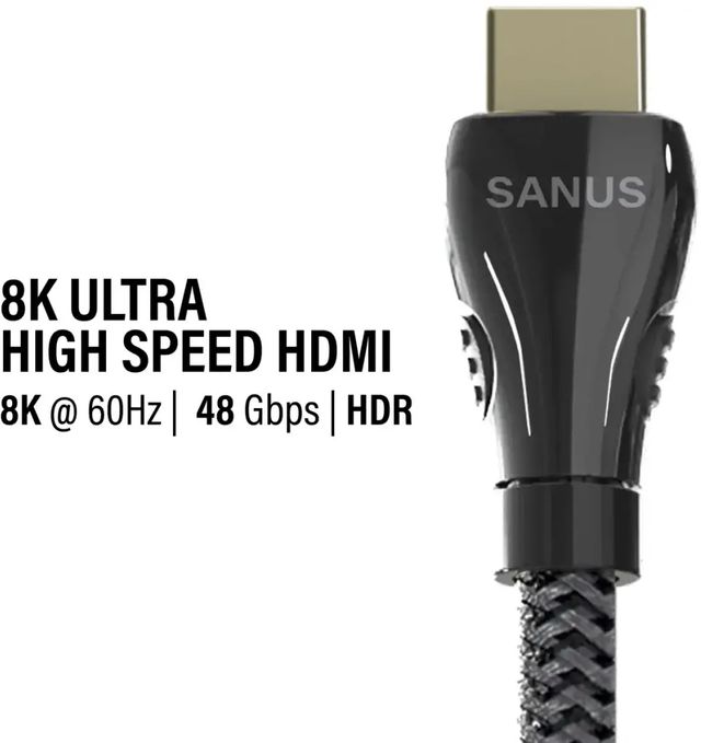 Sanus® 1.0 m Black Ultra High Speed HDMI Cable 5