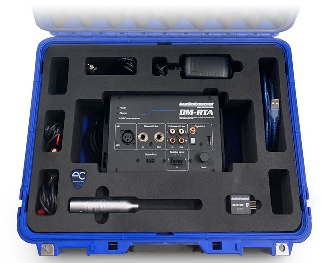 AudioControl® DM-RTA Pro Real Time Analyzer and Multi-test Tool Kit