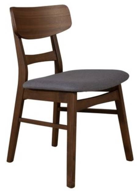 Liberty Space Savers Grey/Satin Walnut Side Chair