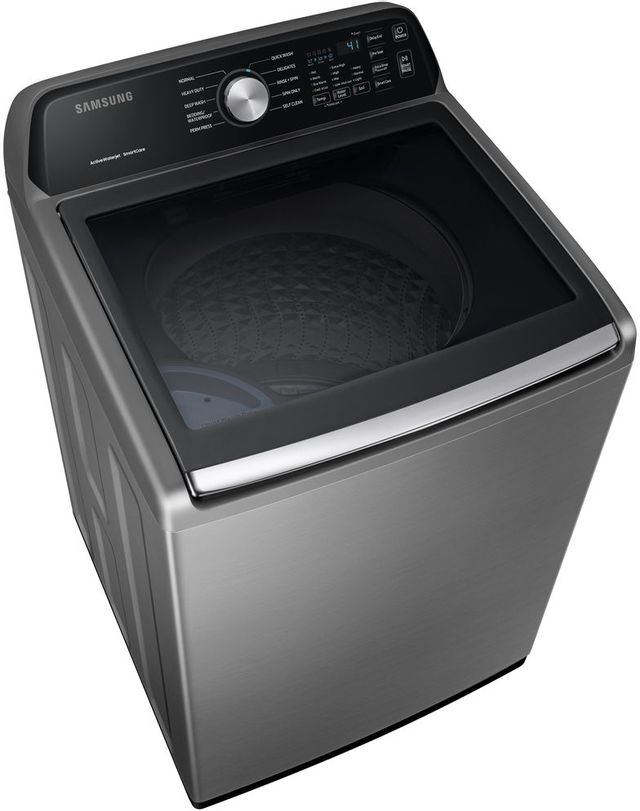 Samsung 4.5 Cu. Ft. Platinum Stainless Steel Top Load Washer-3