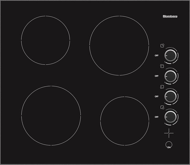 Table de cuisson électrique Blomberg® de 24 po - Noir