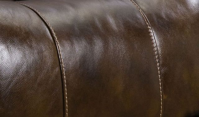 HomeStretch Custom Comfort Power Wall-Saver Leather Recliner-1