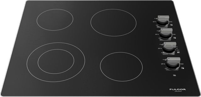Fulgor Milano® 300 Series 24" Stainless Steel Electric Cooktop 2