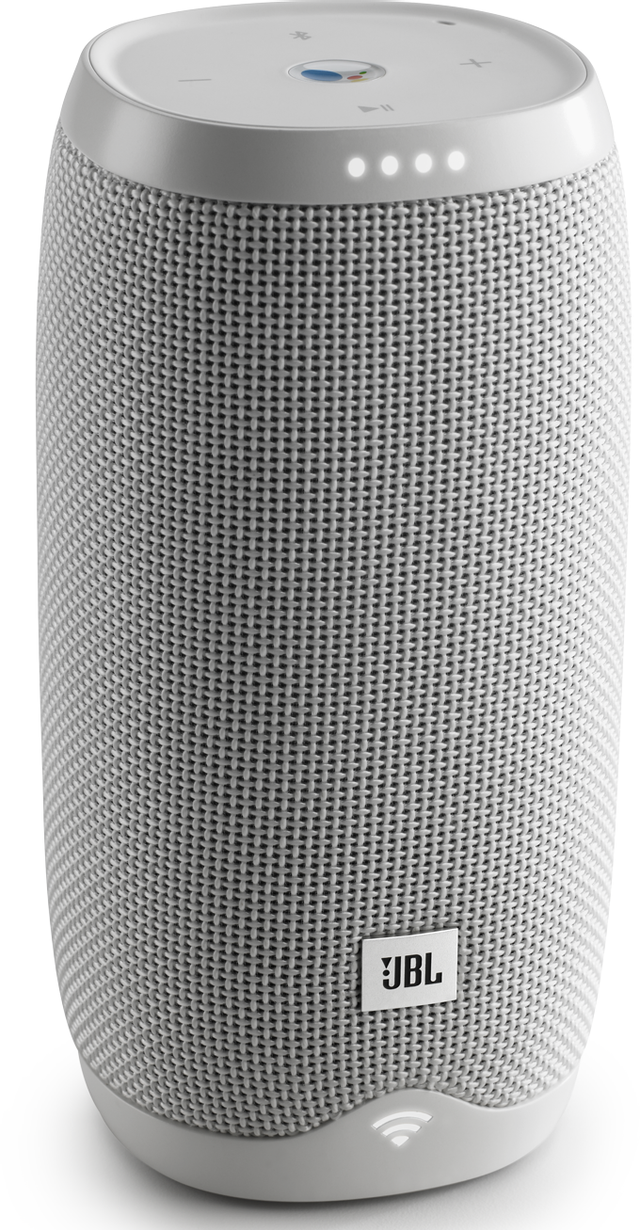 JBL® Link 10 White Voice-Activated Portable Speaker-1