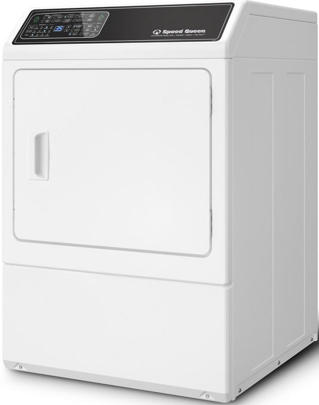 Speed Queen® DF7 7.0 Cu. Ft. White Front Load Electric Dryer 2