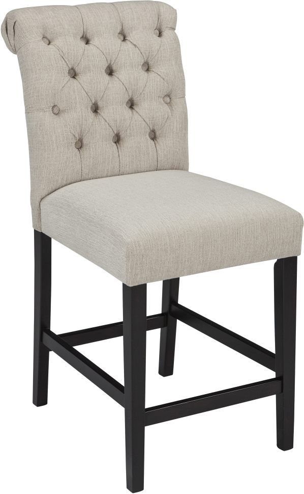 Signature Design by Ashley® Tripton Linen Counter Height Bar Stool- Set of 2-0