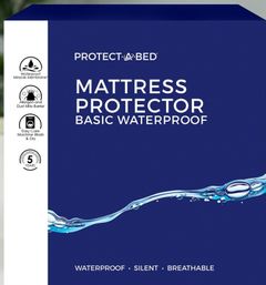 Protect-A-Bed® Basic White Queen Mattress Protector