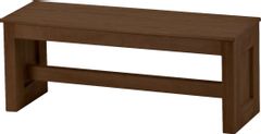Crate Designs™ Furniture Brindle Wood Top Bench