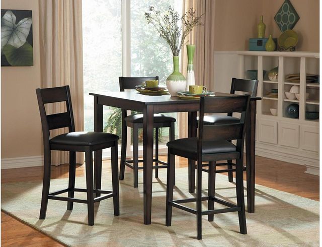 Mazin Furniture Griffin 5-Piece Counter Height Dining Table Set