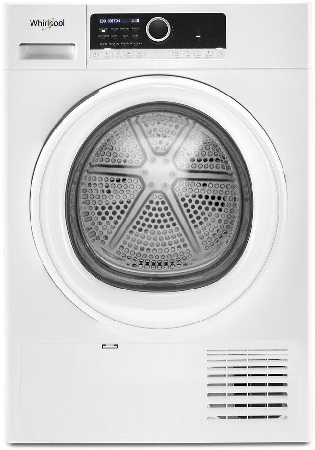 Whirlpool® 4.3 Cu. Ft. White Front Load Compact Condensing Electric Dryer-0