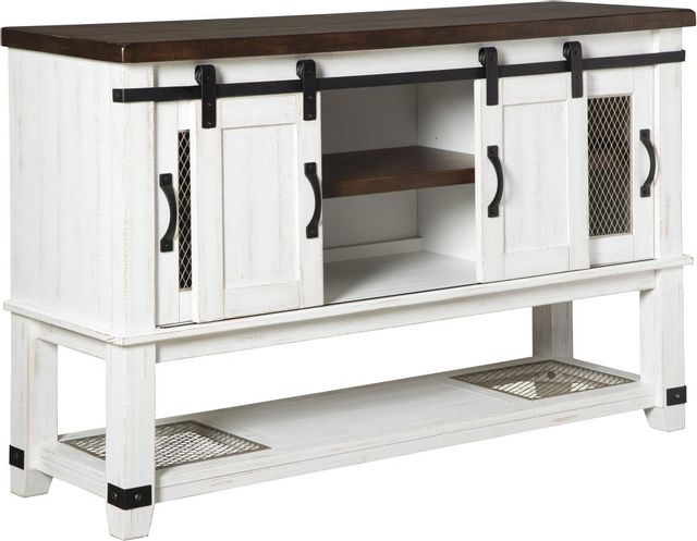 Signature Design by Ashley® Valebeck White/Brown Dining Room Server-0