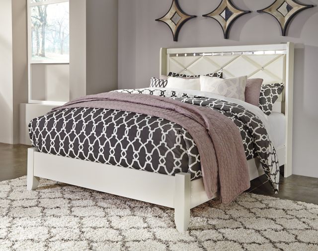 Signature Design by Ashley® Dreamur Champagne Queen Panel Bed 15