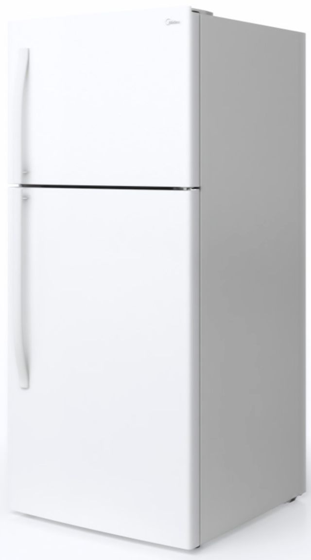 Midea® 18.0 Cu. Ft. White Top Freezer Refrigerator 1