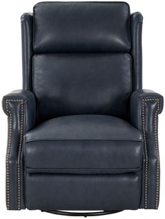 BarcaLounger® Brookmore Barone Navy Blue Power Swivel Glider