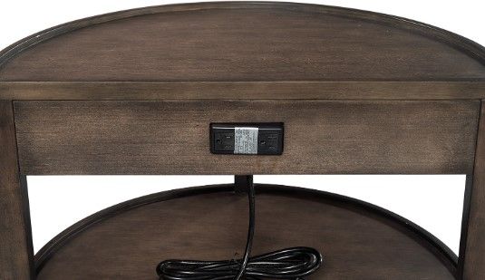 aspenhome® Blakely Sable Brown End Table-2