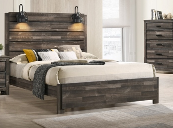 Crown Mark Carter King Bed | Furniture Time