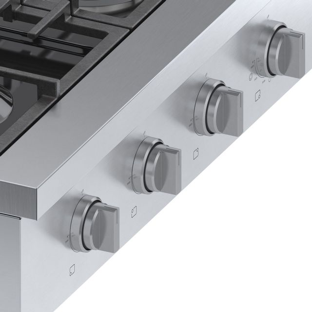 Table de cuisson encastrable au gaz Bosch® de 30 po - Acier inoxydable 5