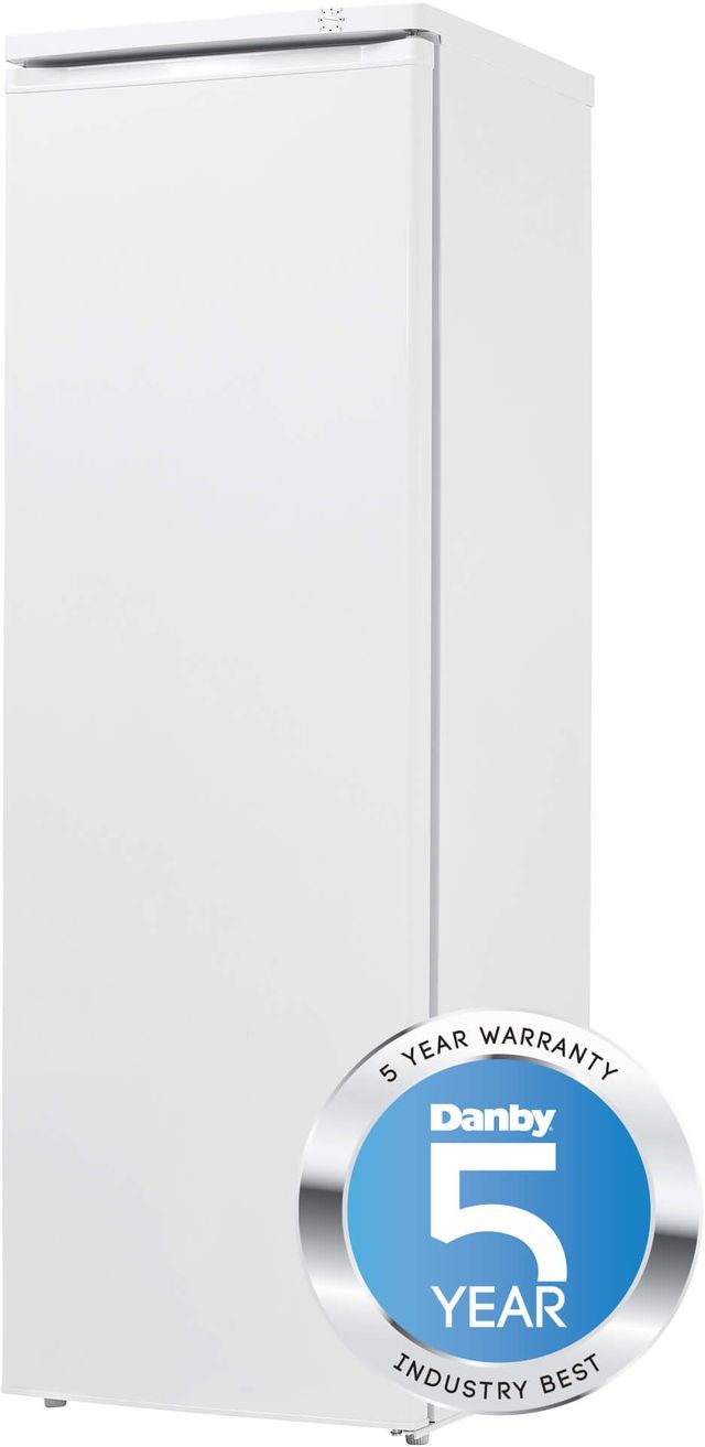 Danby® 7 1 Cu Ft White Upright Freezer Appliances Refrigerators