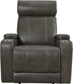 Signature Design by Ashley® Screen Time Graphite Power Recliner