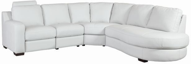 Palliser® Furniture Flex 3-Piece White Reclining Sectional