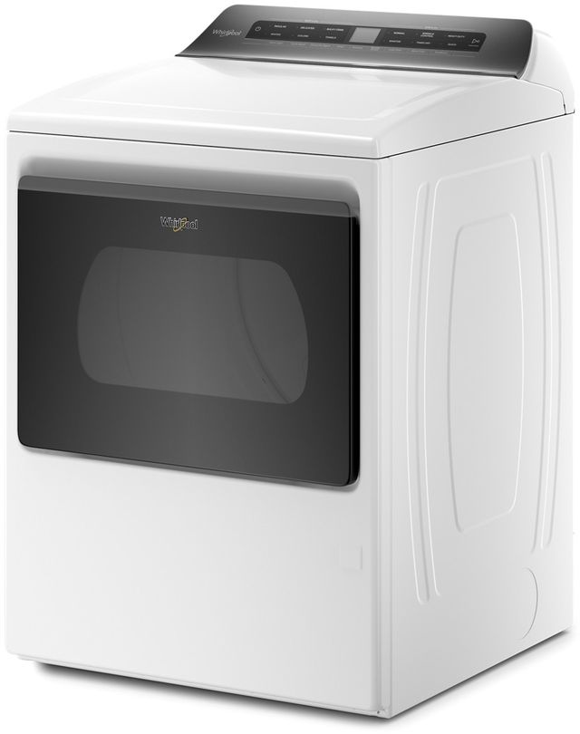 Whirlpool® 7.4 Cu. Ft. White Front Load Gas Dryer-1