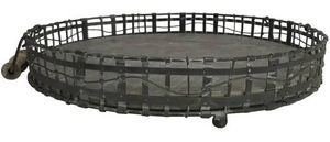 Crestview Collection Clancy Rustic Metal Tray
