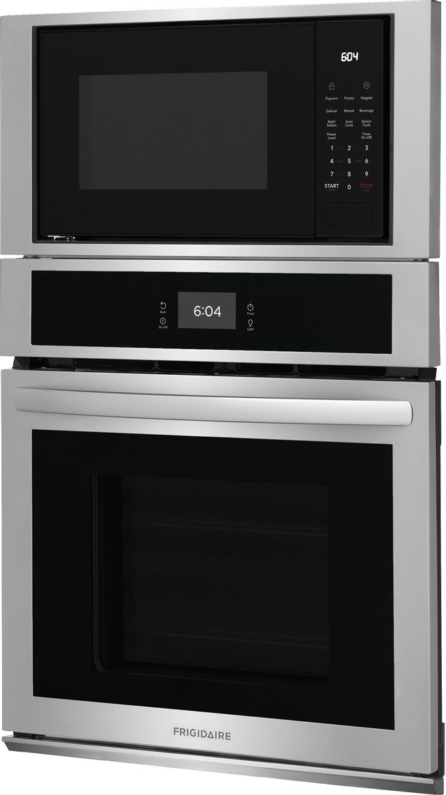 Frigidaire® 27" Stainless Steel Oven/Micro Combo Electric Wall Oven  2