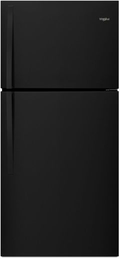 Whirlpool® 19.2 Cu. Ft. Top Freezer Refrigerator-Black