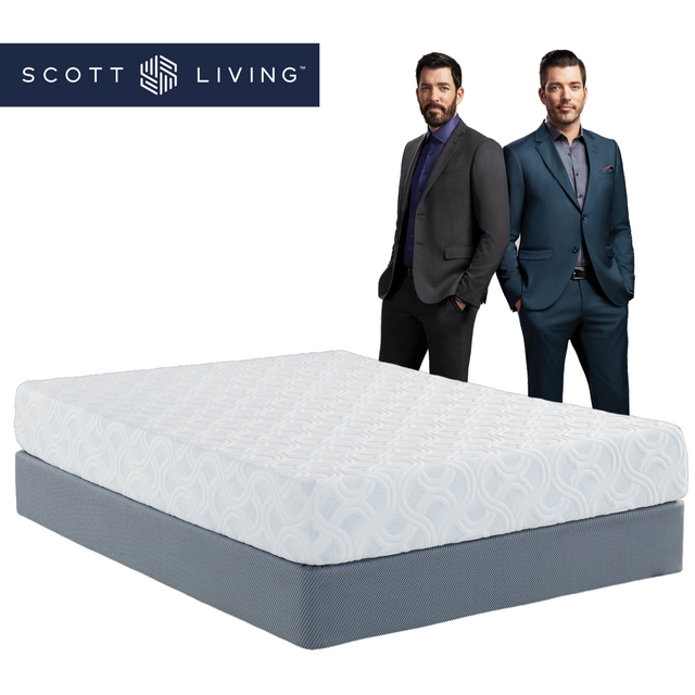 Restonic® Scott Living™ Zen Memory Foam Tight Top King Mattress 1