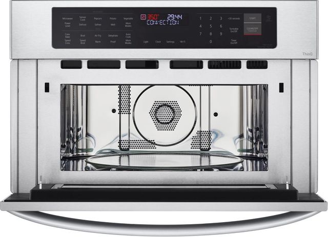 LG 1.7 Cu. Ft. Stainless Steel Built-In Electric Speed Oven 7