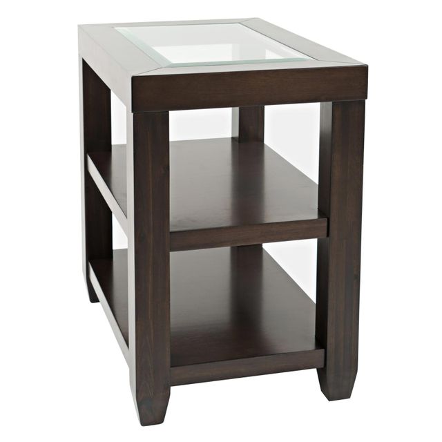 Jofran Urban Icon Brown Chairside Table-1