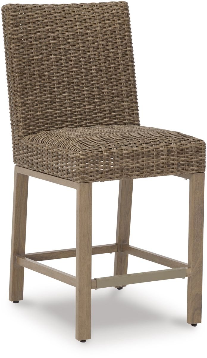 Wicker bar stools set of online 2