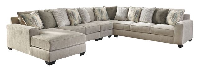 Benchcraft® Ardsley Pewter 5 Piece Sectional 0