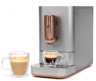 Café™ AFFETTO Steel Silver Automatic Espresso Machine