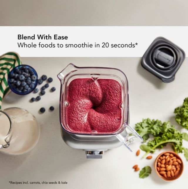 KitchenAid® K400 Matte Dried Rose Counter Blender with Tamper 1