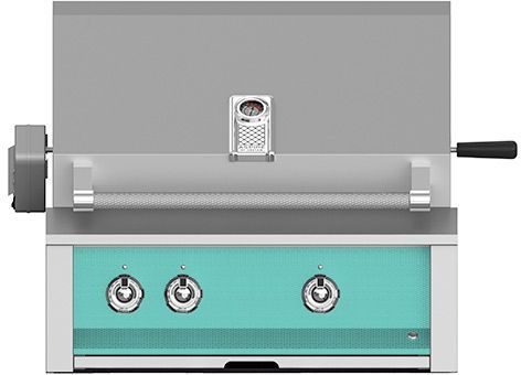 Aspire By Hestan 30" Turquoise Liquid Propane Built In Grill
