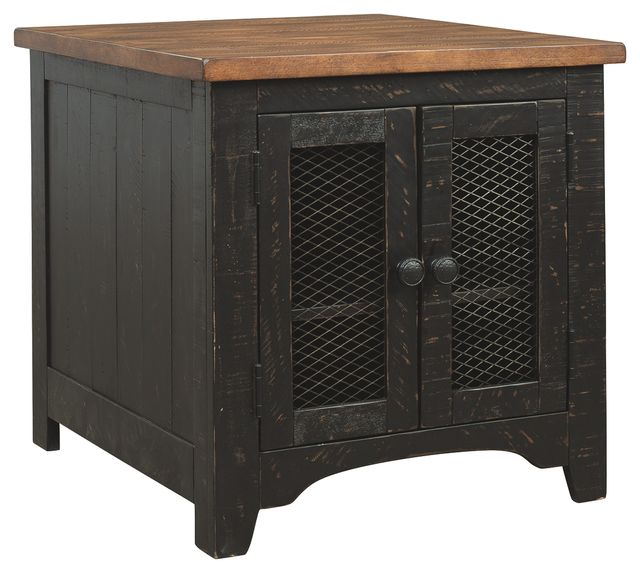 Signature Design by Ashley® Valebeck Two-Tone Rectangular End Table