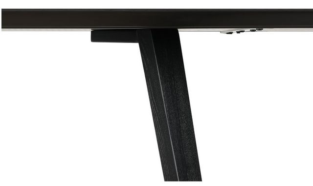 Moe's Home Collection Godenza Black Ash Rectangular Dining Table 5
