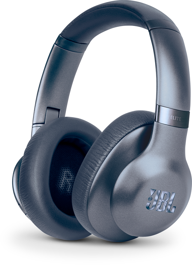 JBL® EVEREST™ ELITE 750NC Blue Wireless Over-Ear Noise-Cancelling Headphones