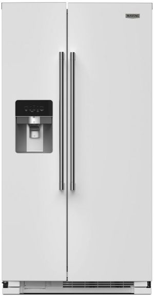 Maytag® 36 in. 25 Cu. Ft. White Side by Side Refrigerator 