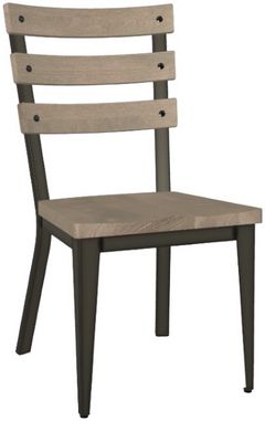 Chaise d'appoint en bois pour salle à manger d'Amisco® Dexter
