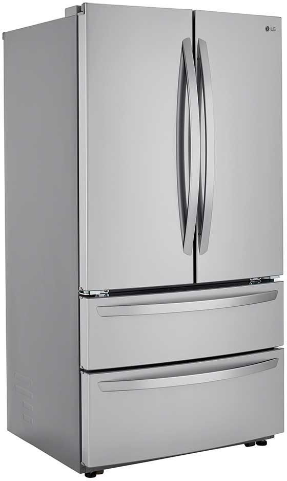 LG 26.9 Cu. Ft. PrintProof™ Stainless Steel French Door Refrigerator-LMWS27626S-3