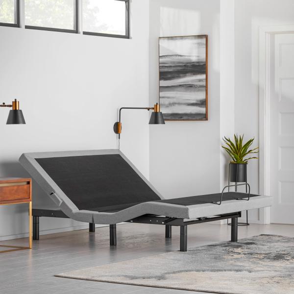 Malouf® Structures™ E455 Split California King Adjustable Bed Base ...