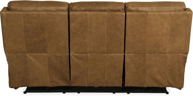 Hooker® Furniture MS Poise Venerando Latte Power Recliner Sofa with Power Headrest 4