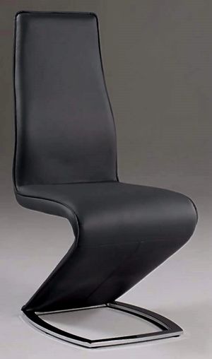 Chintaly Imports Tara Black Side Chair