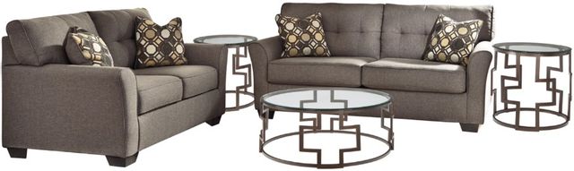 Signature Design by Ashley® Tibbee 5-Piece Slate Living Room Set