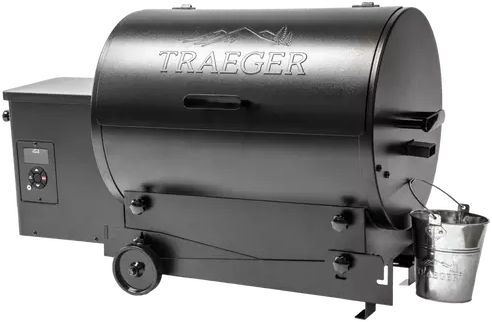 Traeger® Tailgater 37" Black Portable Wood Pellet Grill 2