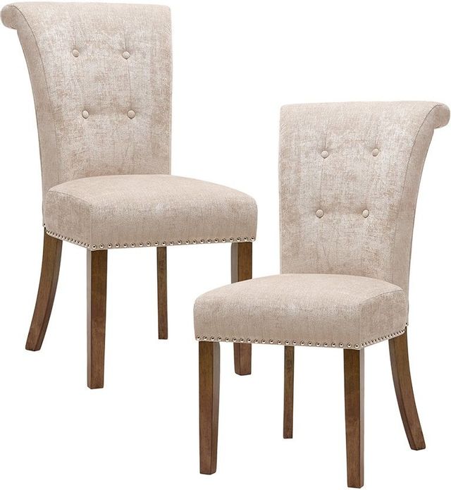 Holls Dining Chair In Beige by Olliix