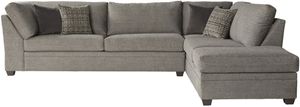 Hughes Furniture Indy Cement Sectional