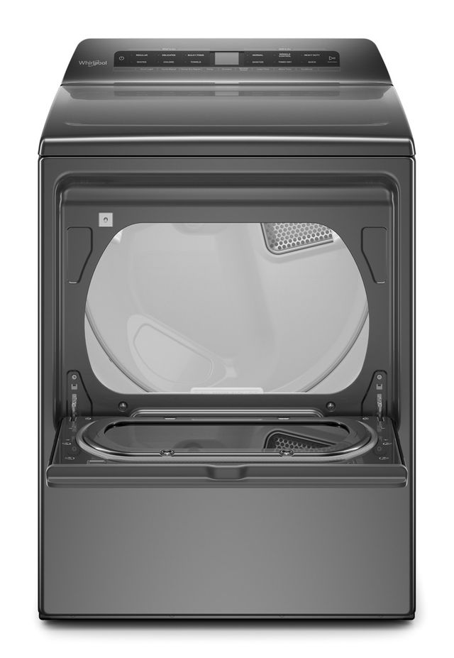 Whirlpool® 7.4 Cu. Ft. Chrome Shadow Top Load Electric Dryer 3